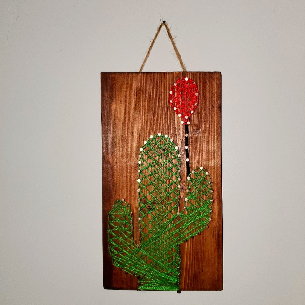 Wall string art